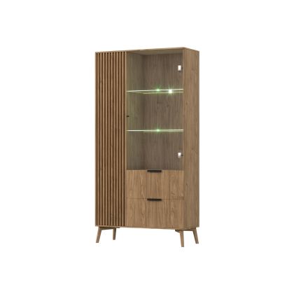Entsian 100 Witryna Dąb Artisan Gardrób és vitrines szekrény