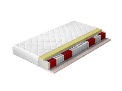 Materac Kieszeniowy Palmo 90x200 Hipoalergiczny pokrowiec Matracok-ágybetét