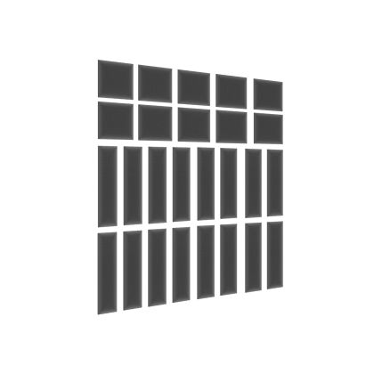 Quadratta 120x195 Kárpitozott falpanel