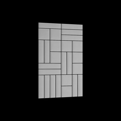 Quadratta 120x195 Kárpitozott falpanel