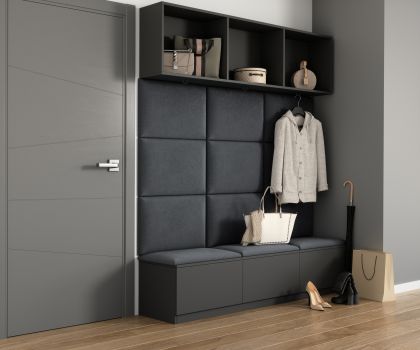 Quadratta 180x120 Kárpitozott falpanel