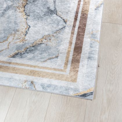 Squitta Grey Gold 120x180 Szőnyeg
