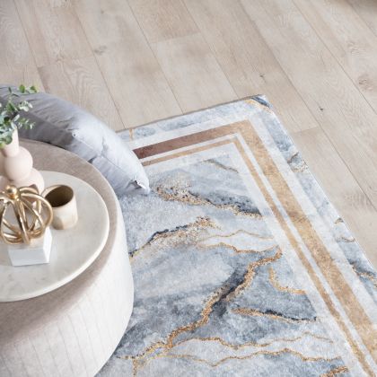 Squitta Grey Gold 120x180 Szőnyeg