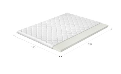 Topper T25 180x200 Hipoalergiczny pokrowiec Matracok-ágybetét